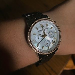 Michael Kors tri-color watch